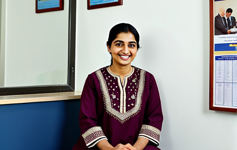 **

"A Pakistani woman in her late 30s, wearing a modest shalwar kameez with intricate embroidery, sitting in a doctor's office. The office is clean and modern, with medical posters on the wall in Urdu. She is smiling slightly, looking hopeful. 'Safe for work', 'appropriate content', 'fully clothed', 'modest', 'professional', 'perfect anatomy', 'correct proportions', 'natural pose', 'well-formed hands', 'proper finger count', 'natural body proportions', 'high quality'."

**