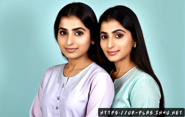 성형외과 시술 전후 사진 - Photorealistic side-by-side cosmetic consultation portrait of the same adult Pakistani woman in a mo...